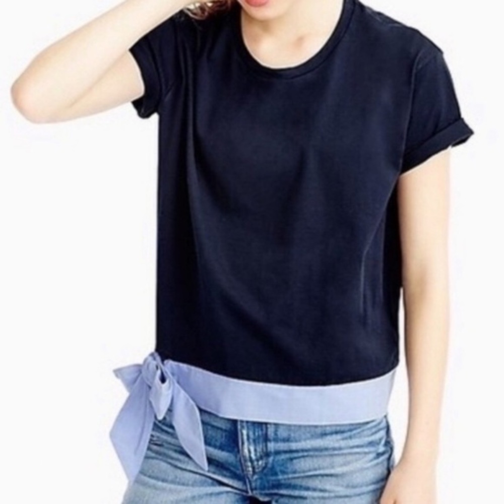 J. Crew Side Tie T Shirt​​